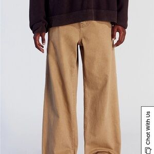 Pacsun Blake Carpenter Extreme Baggy Jeans Olive 31 x 32